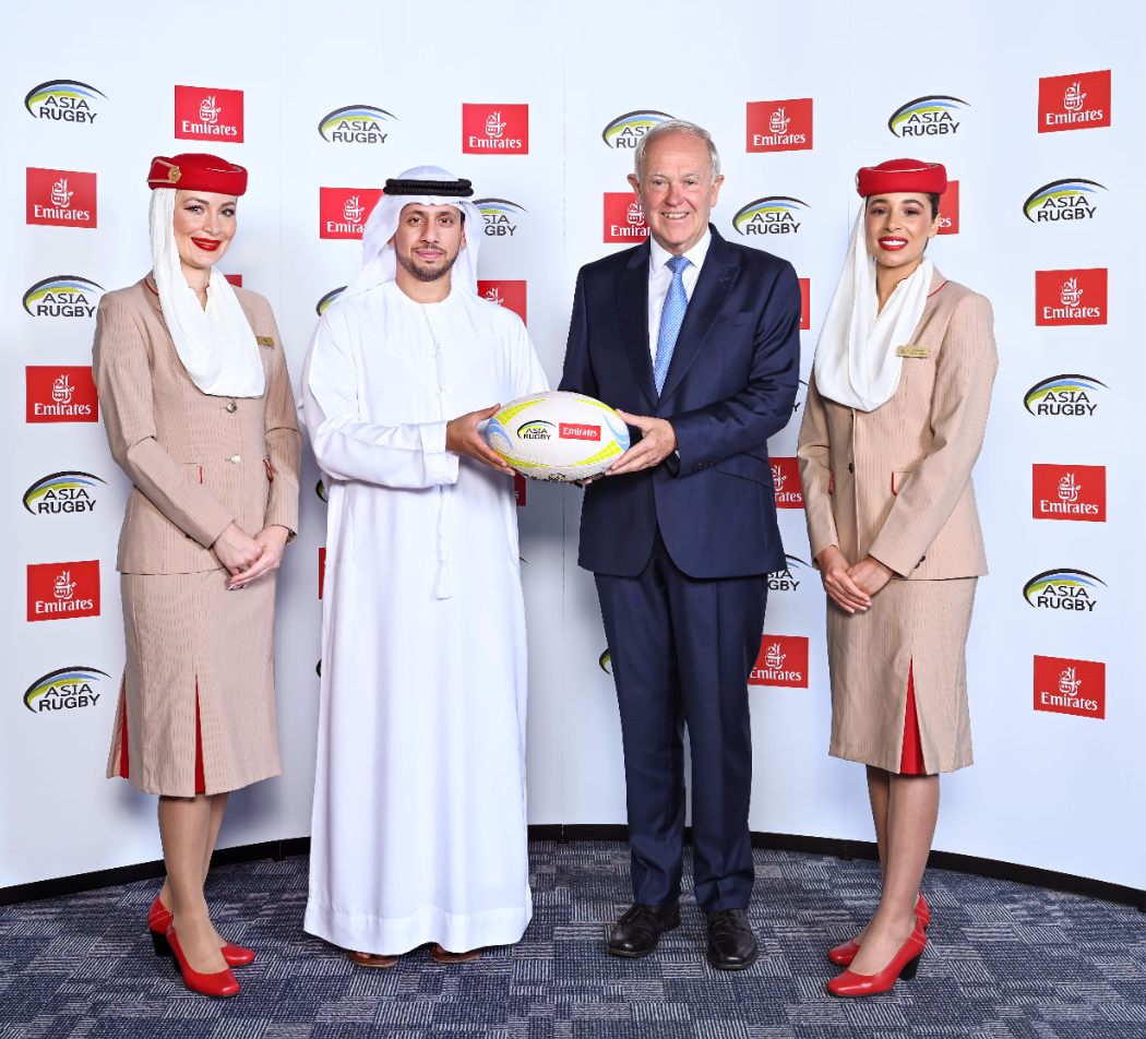 طيران الإمارات راعياً رئيسياً لبطولات الاتحاد الآسيوي للرجبي 1 طيران الإمارات راعياً رئيسياً لبطولات الاتحاد الآسيوي للرجبي