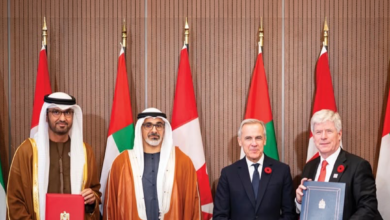 ولي عهد أبوظبي ورئيس وزراء كندا يبحثان سُبل تعزيز الشراكة الاستراتيجية وتوسيع آفاق التعاون بين البلدين 8 ولي عهد أبوظبي